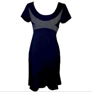 CHIC Black & Grey Dress by Muse NWT 12